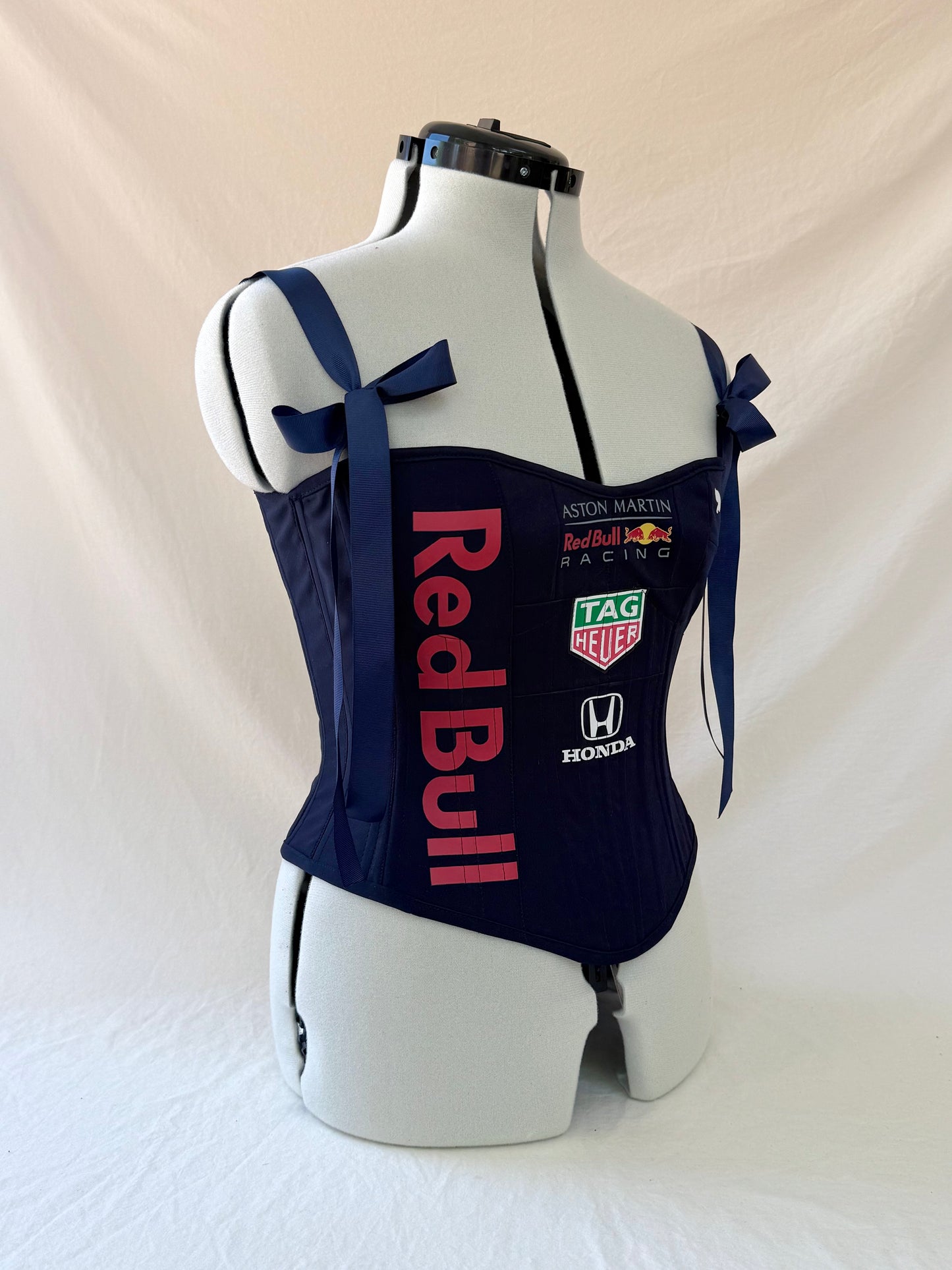 RedBull Reworked back lacing corset - S-M