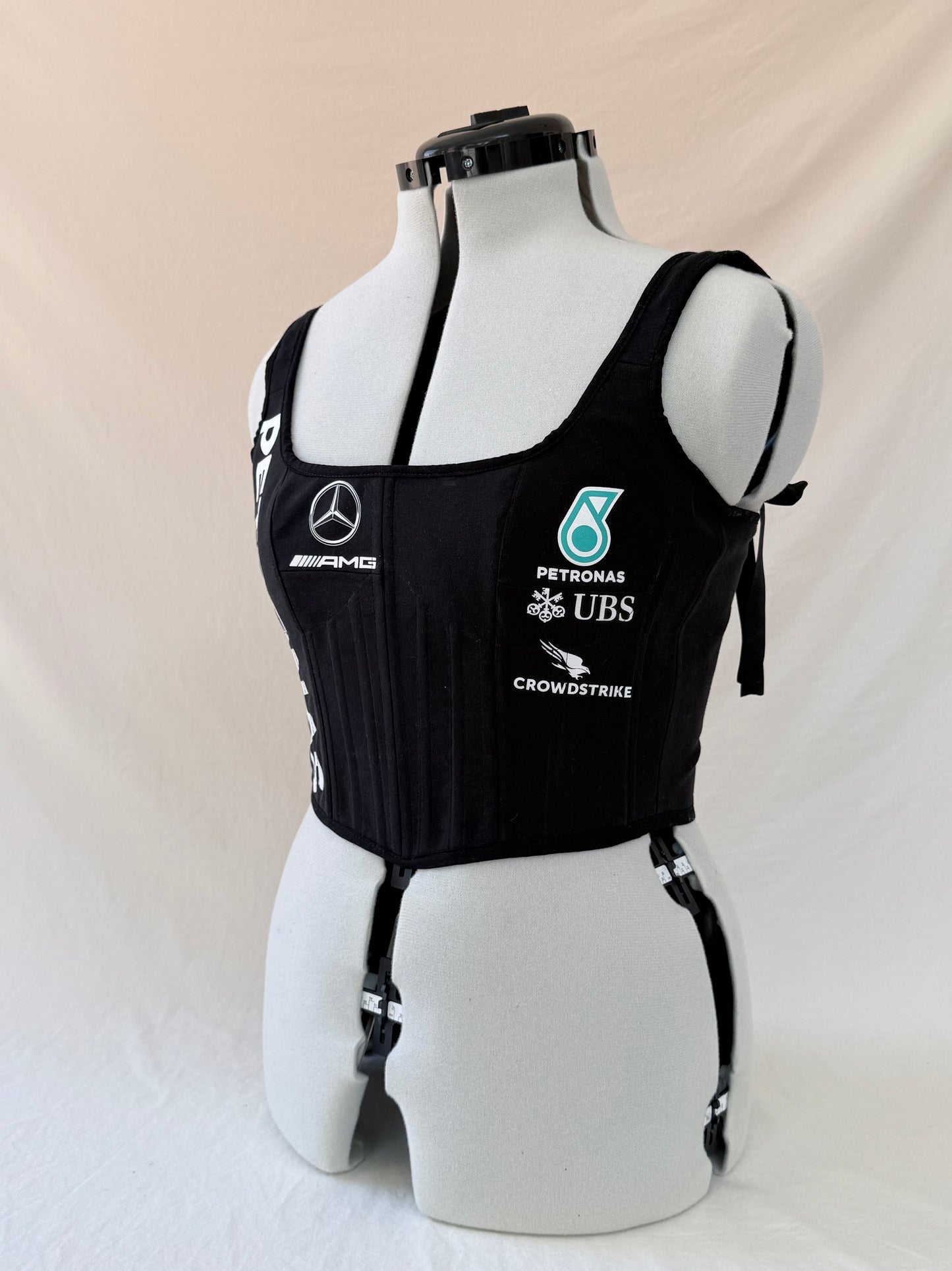Mercedes Reworked back lacing corset - S/M
