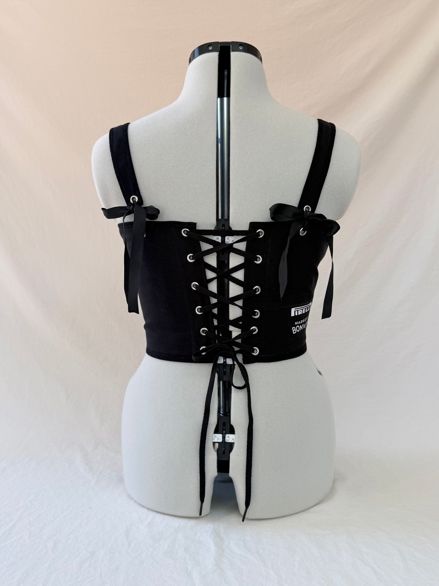 Mercedes Reworked back lacing corset - S/M