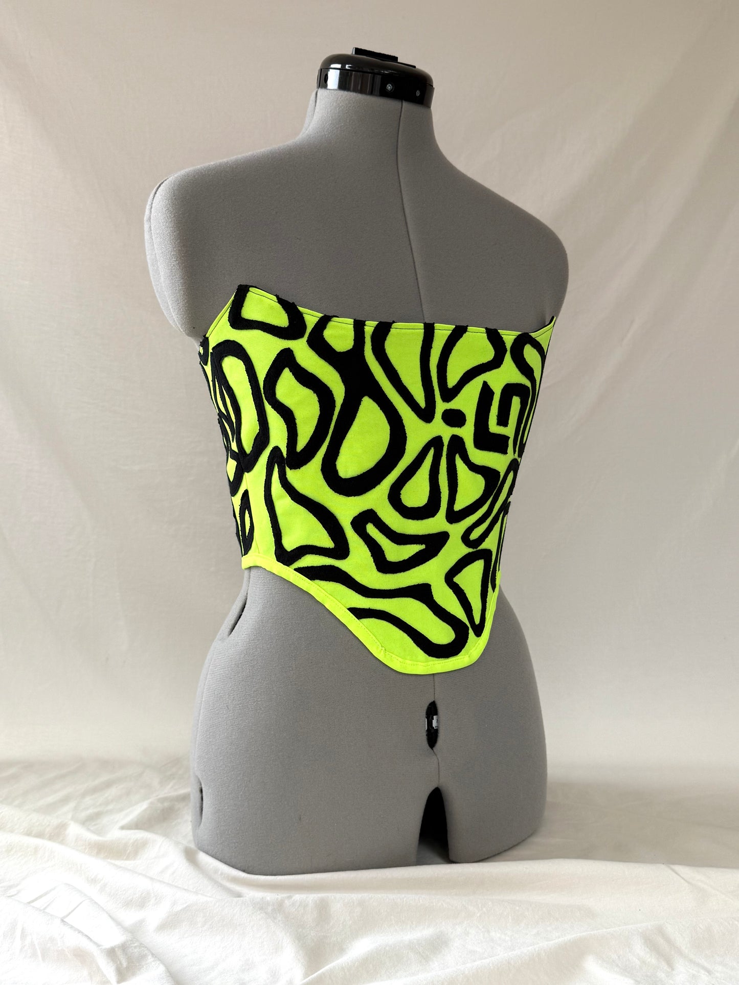 Reworked Norris Helmet Inspired corset - XS/S