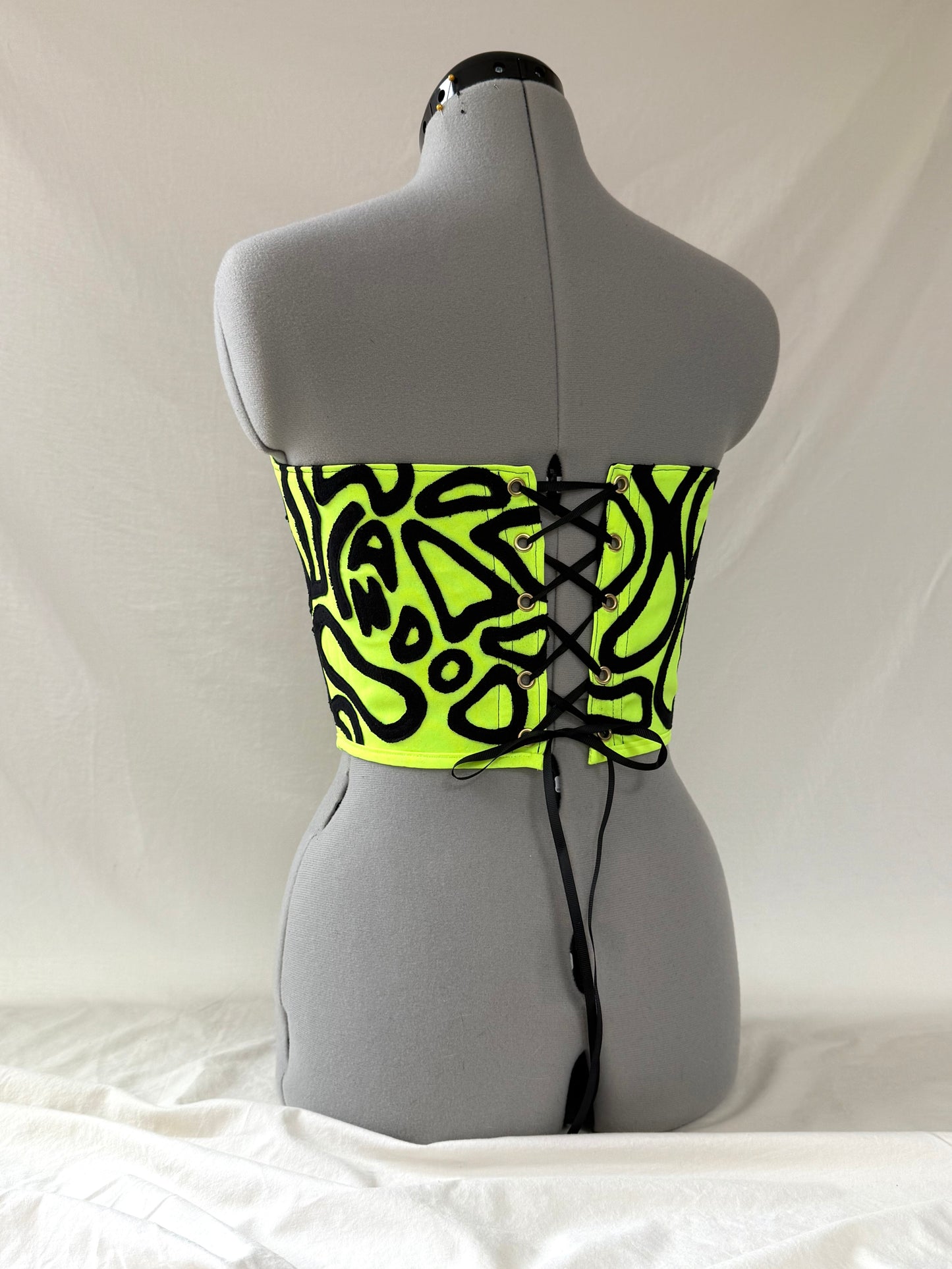 Reworked Norris Helmet Inspired corset - XS/S