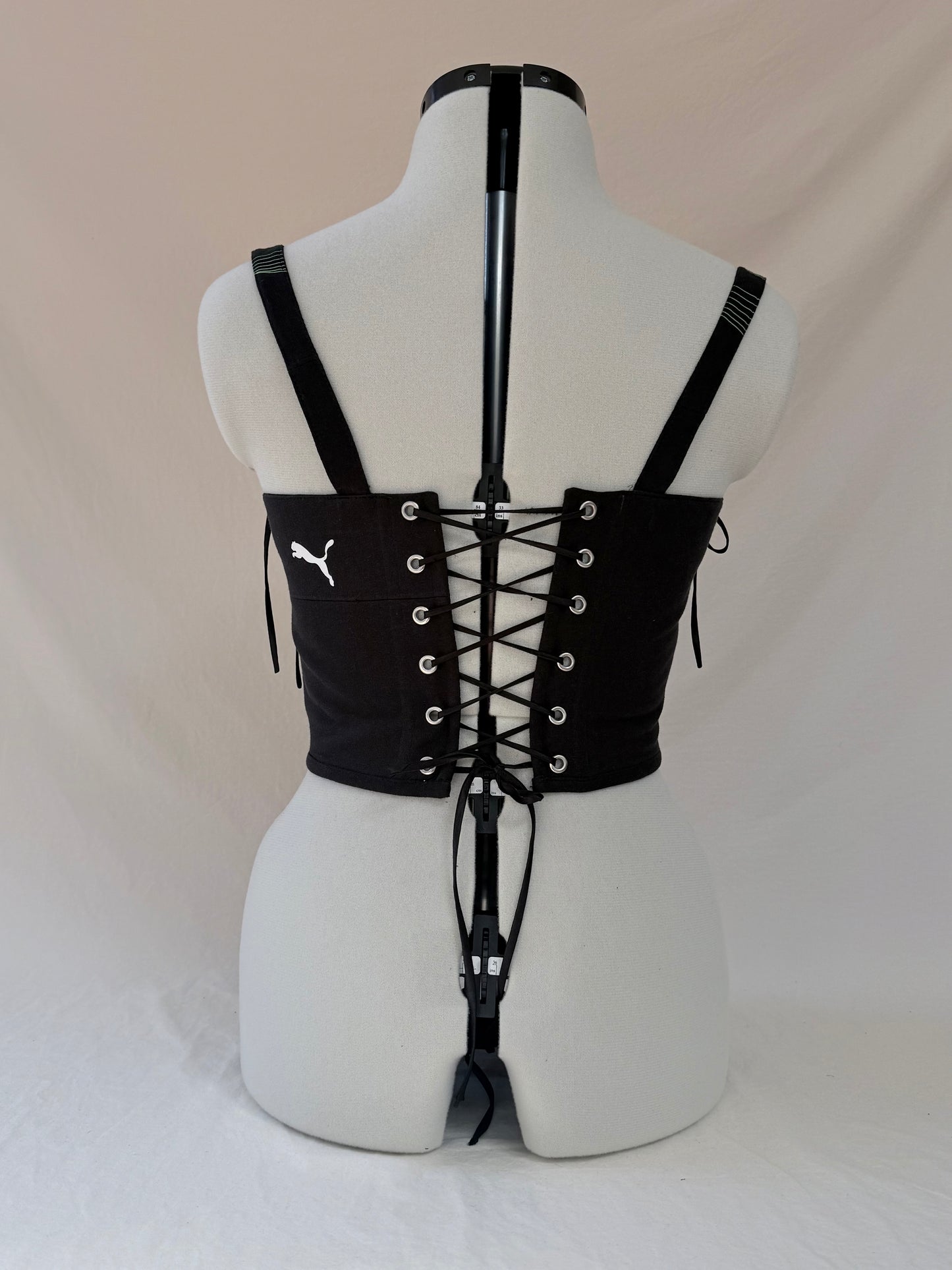 Mercedes Reworked back lacing corset - S
