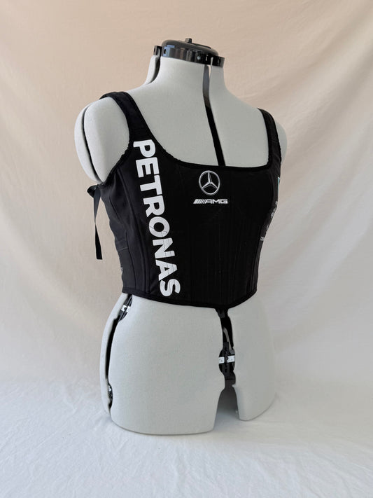 Mercedes Reworked back lacing corset - S/M
