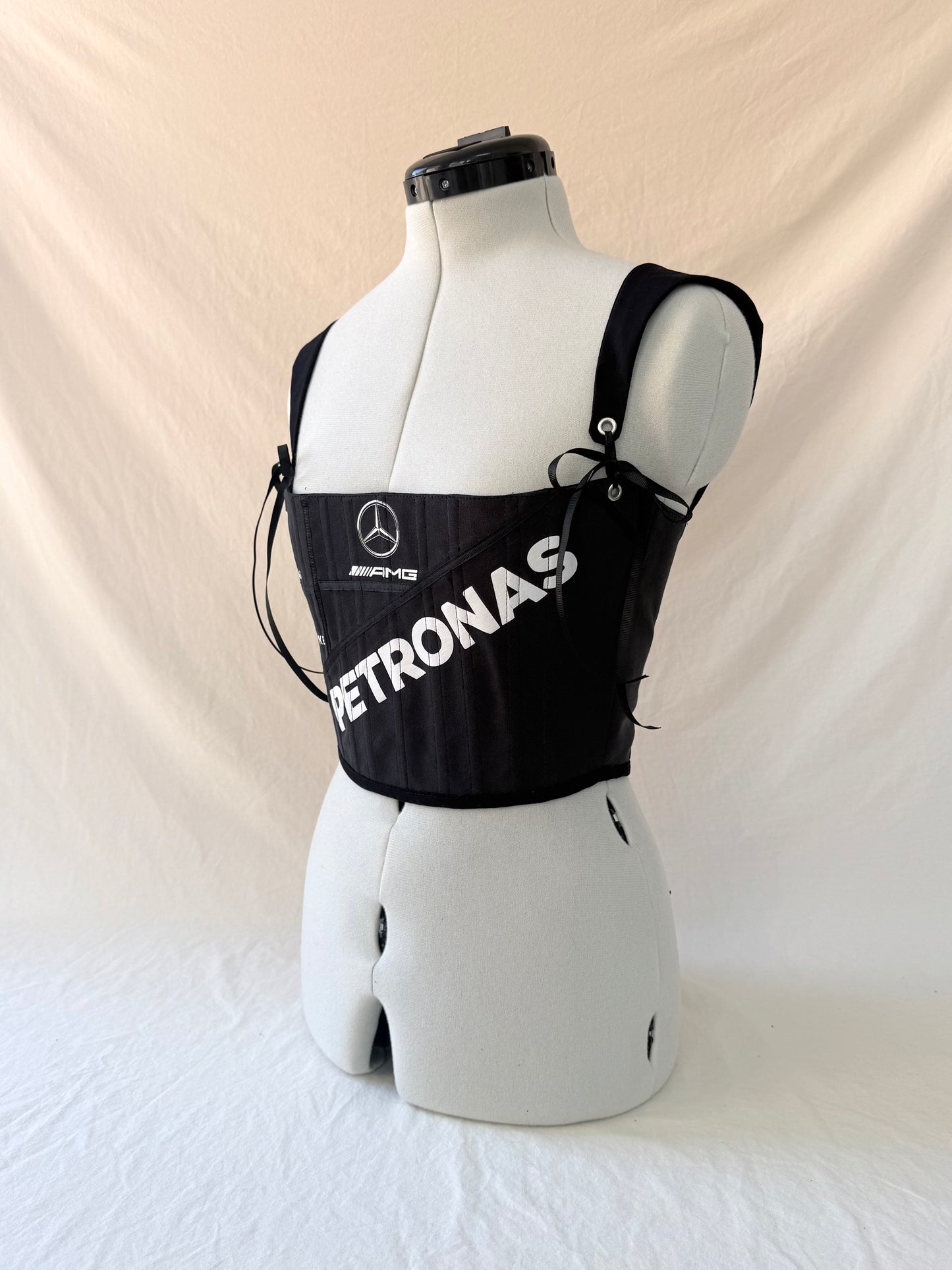 Mercedes Reworked back lacing corset - XS-S