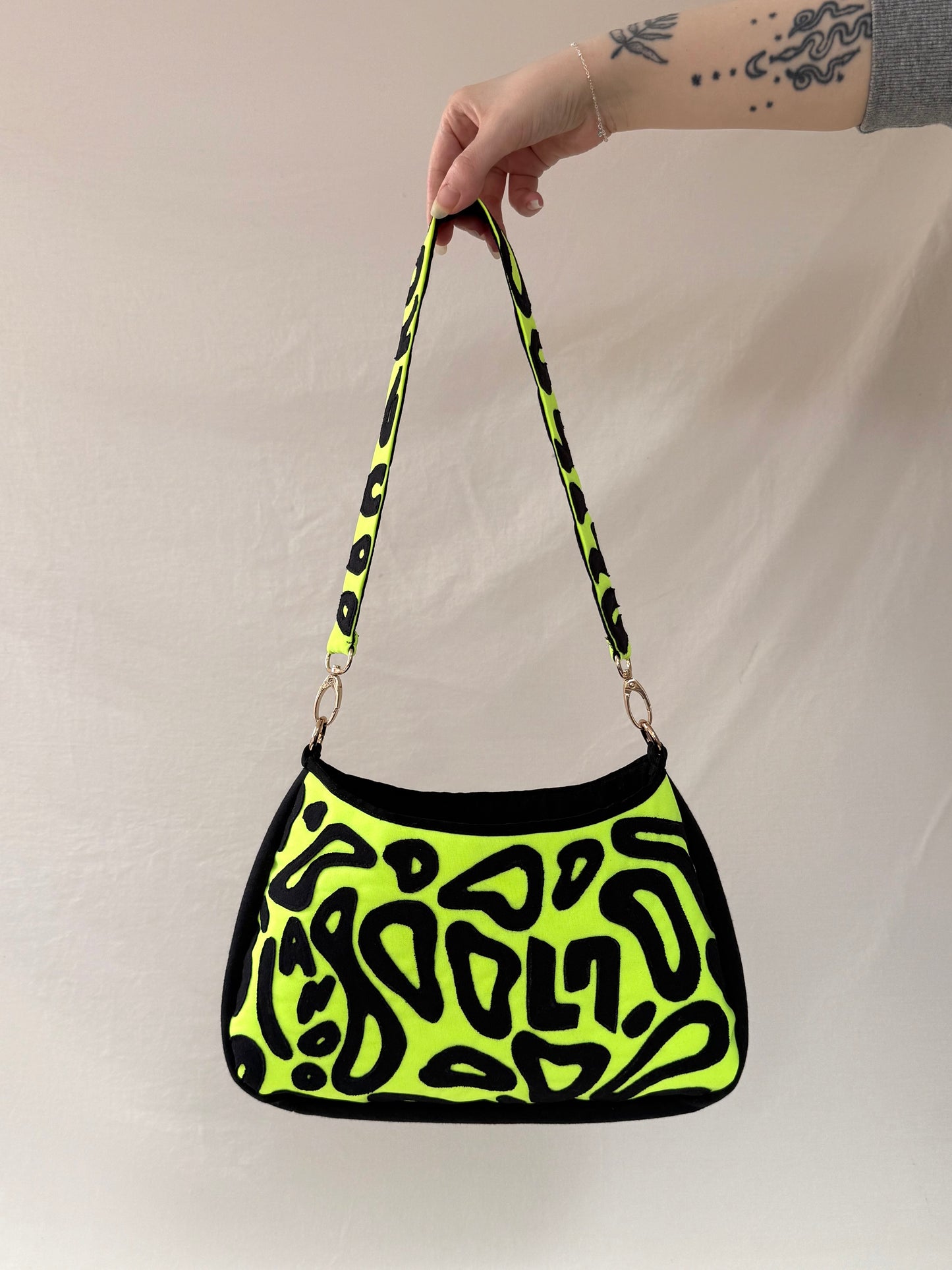 Reworked Norris Helmet inspired Shoulder Bag