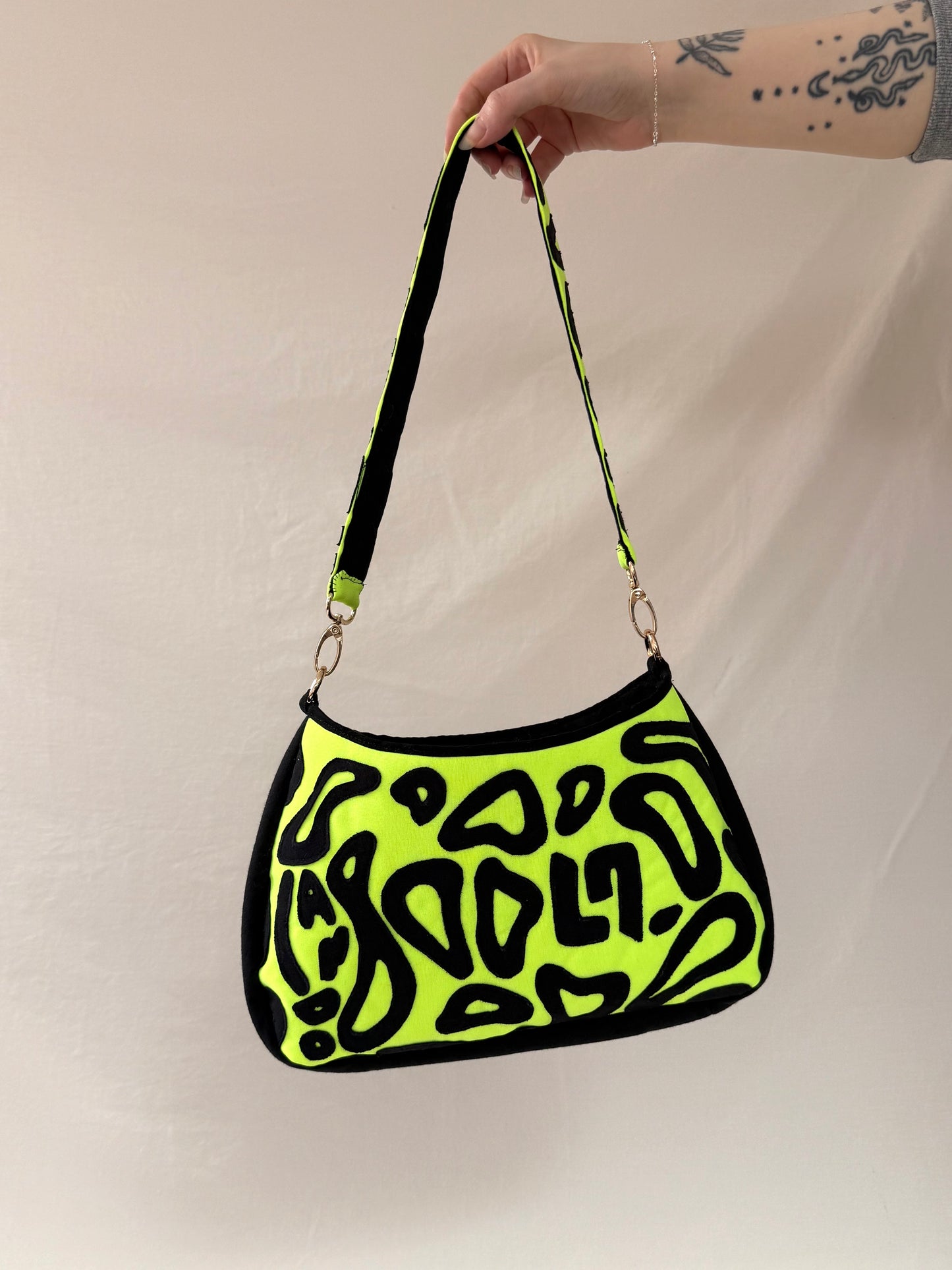 Reworked Norris Helmet inspired Shoulder Bag