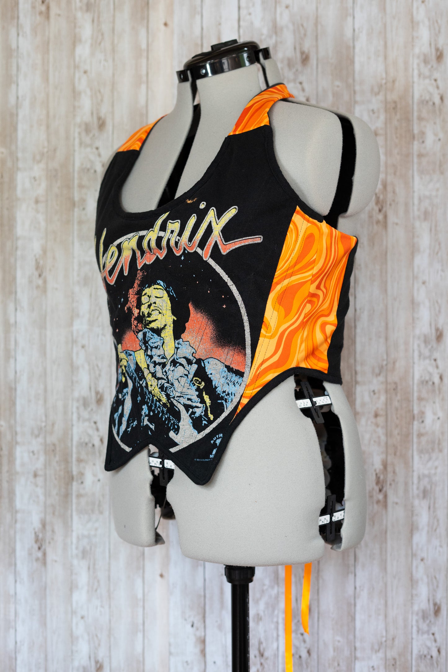 Hendrix reworked back lacing corset - M