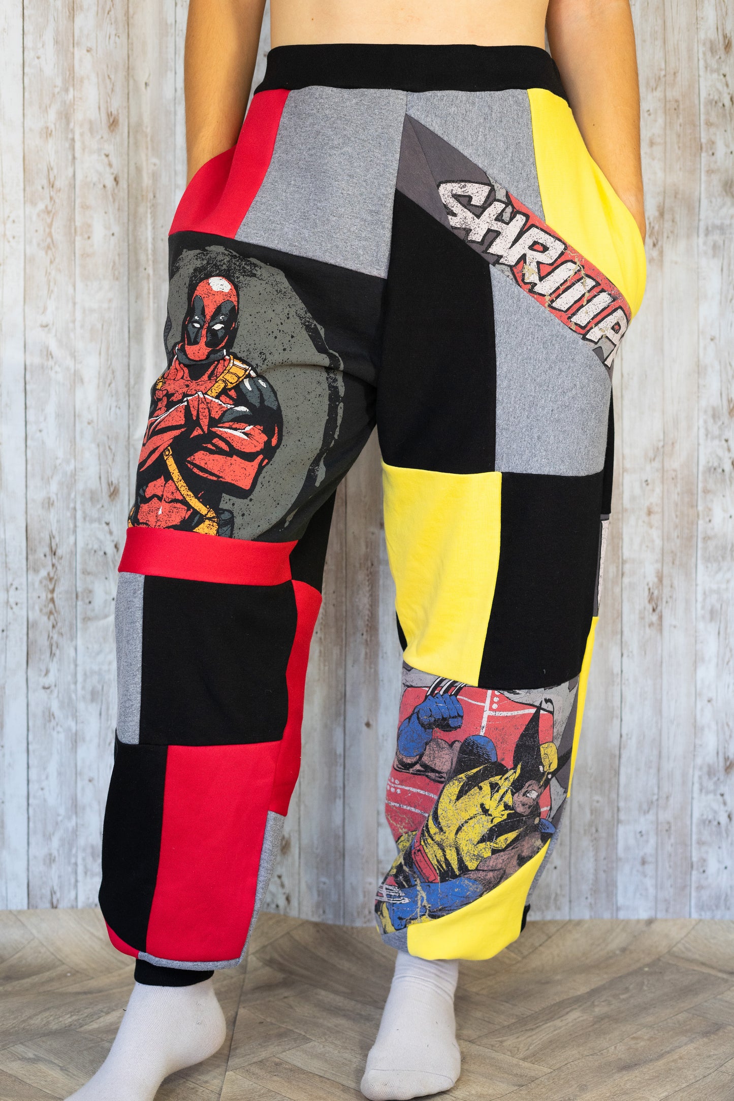 Reworked Deadpool / Wolverine Joggers - M/L