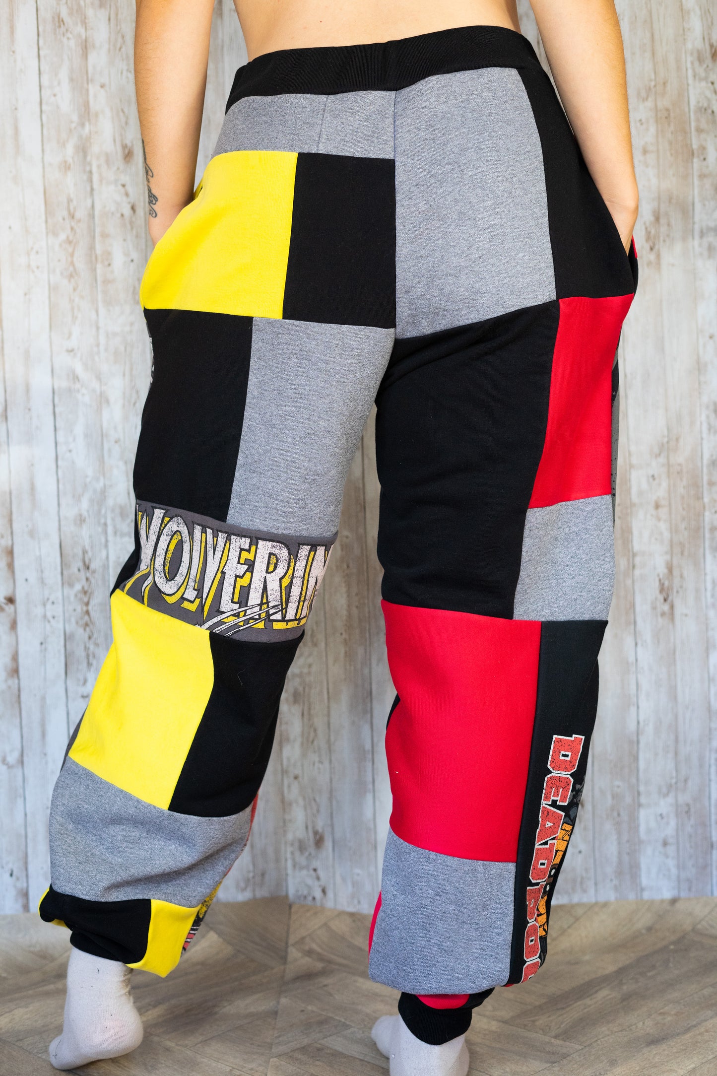 Reworked Deadpool / Wolverine Joggers - M/L