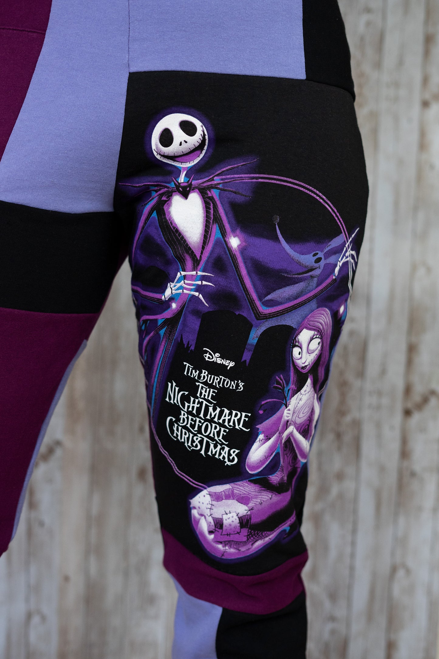 Reworked Nightmare before Christmas Joggers - S