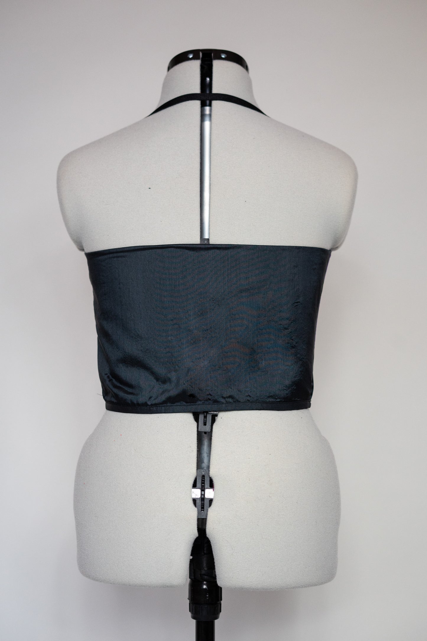 Reworked Puma Front lacing cropped corset - S/M