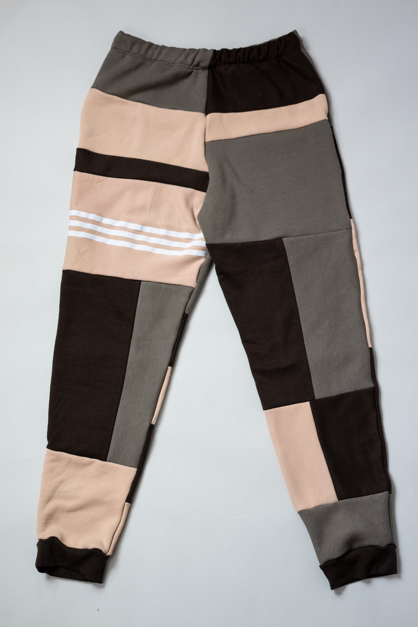 Reworked Adidas Cappuccino Joggers - S