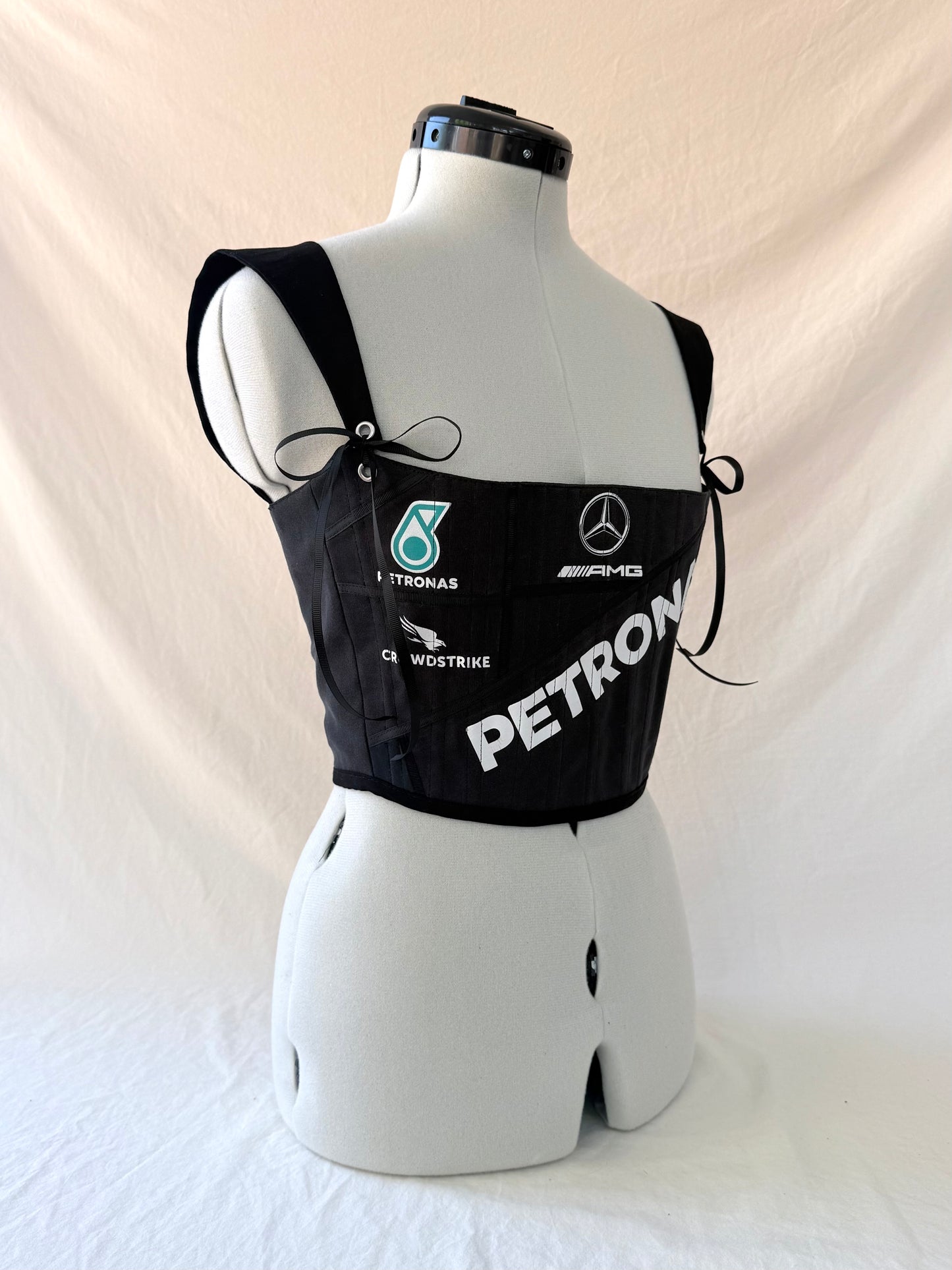 Mercedes Reworked back lacing corset - XS-S