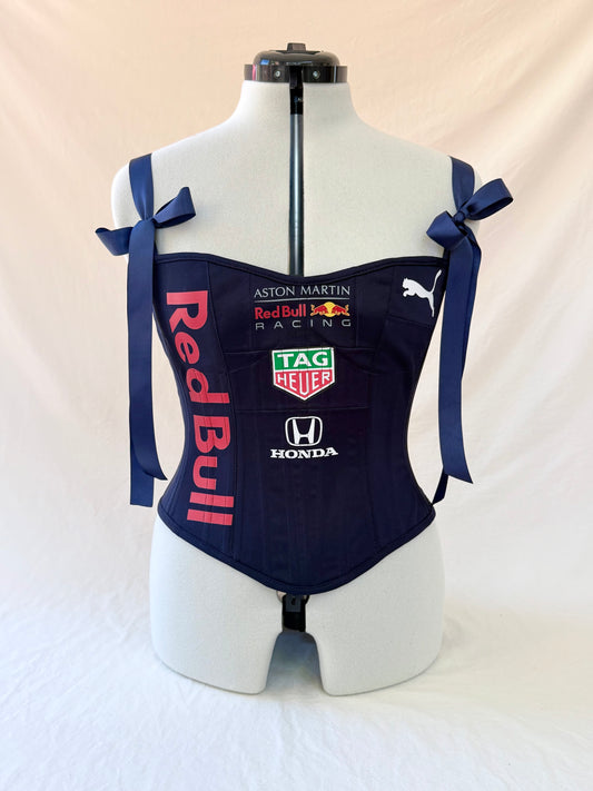 RedBull Reworked back lacing corset - S-M