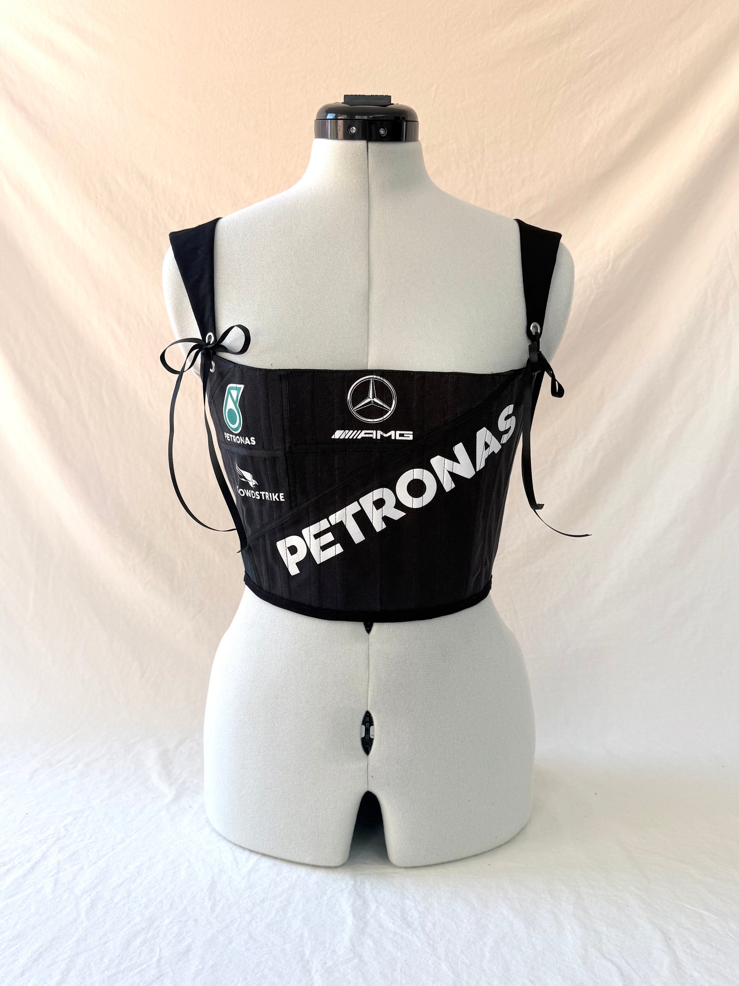 Mercedes Reworked back lacing corset - XS-S