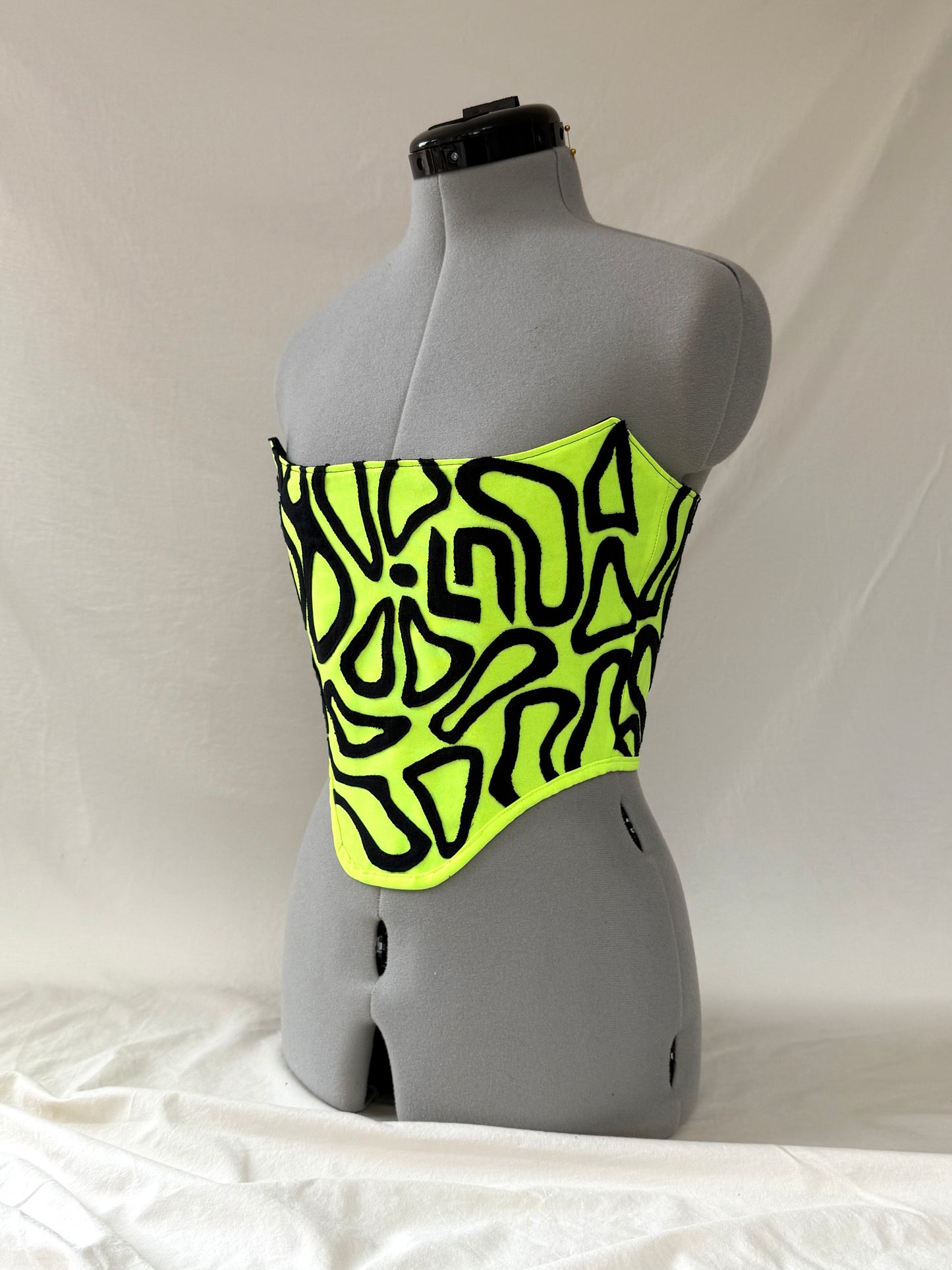 Reworked Norris Helmet Inspired corset - XS/S