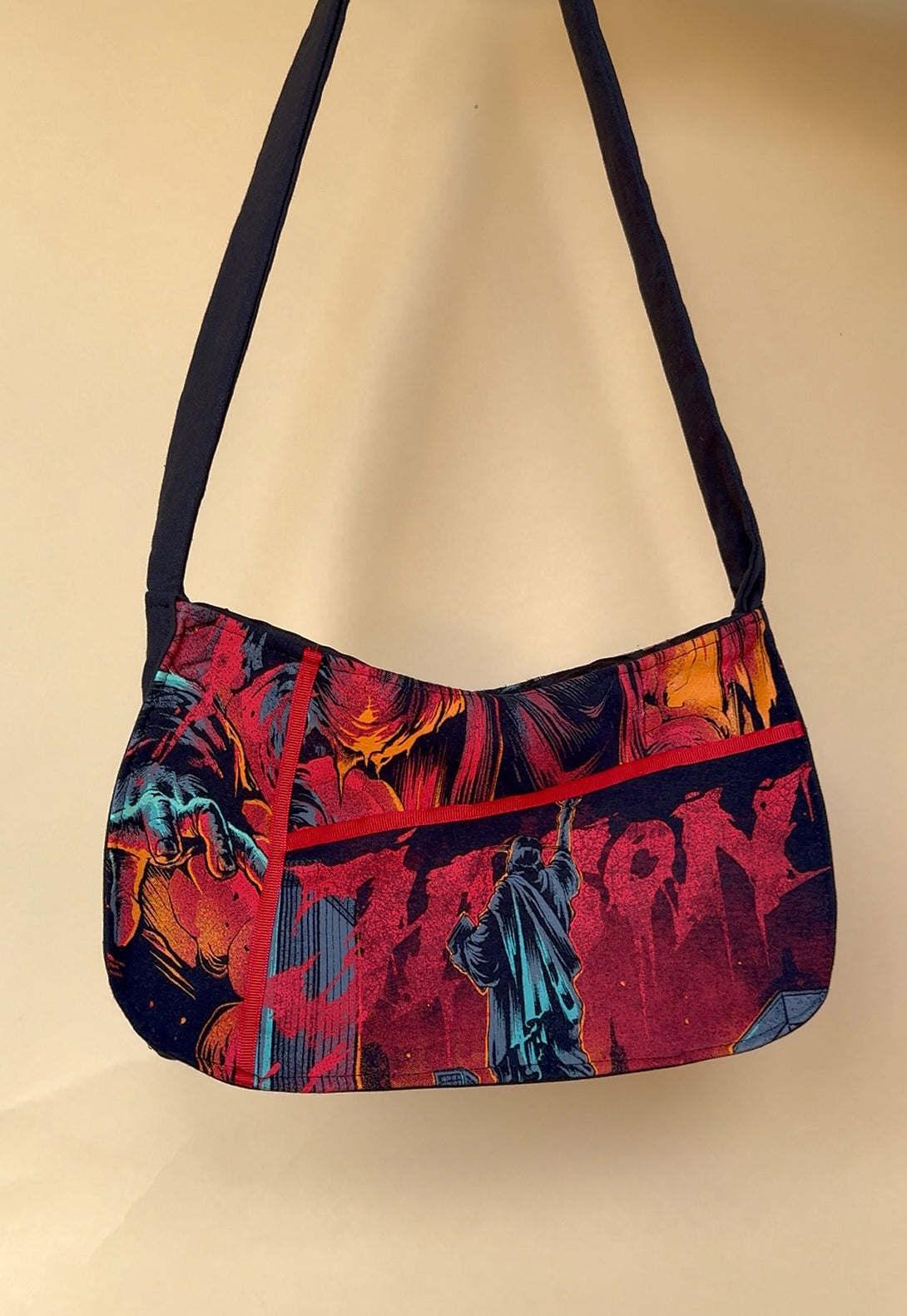 Reworked Friday the 13th shoulder bag sample